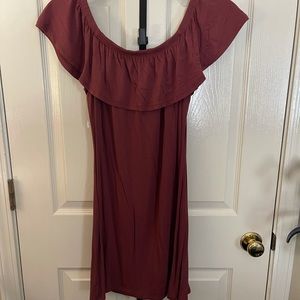 Polly & Esther brand Rust colored dress